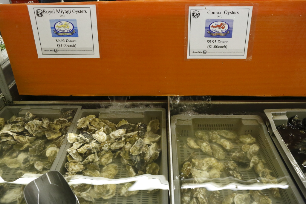 ร้าน The Lobster Man ขายอาหารทะเลสดๆ VancouverThai เรียนแคนาดา เอเจน